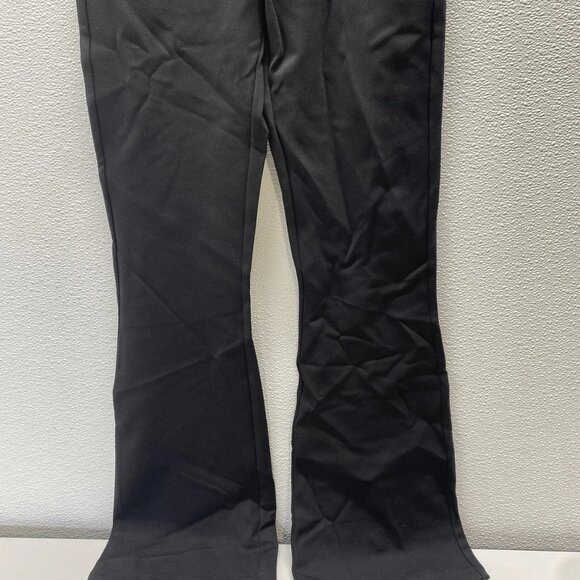 NEW THE KOOPLES Women’s Milano Smooth Crepe Flared Pants Black Size US 6 / TG 2 - Picture 6 of 9